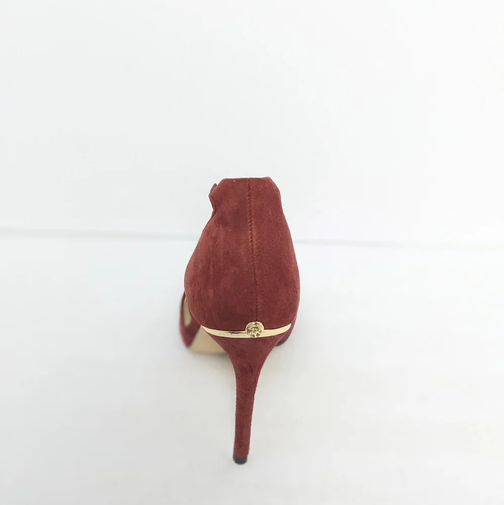 Michael kors suede heels